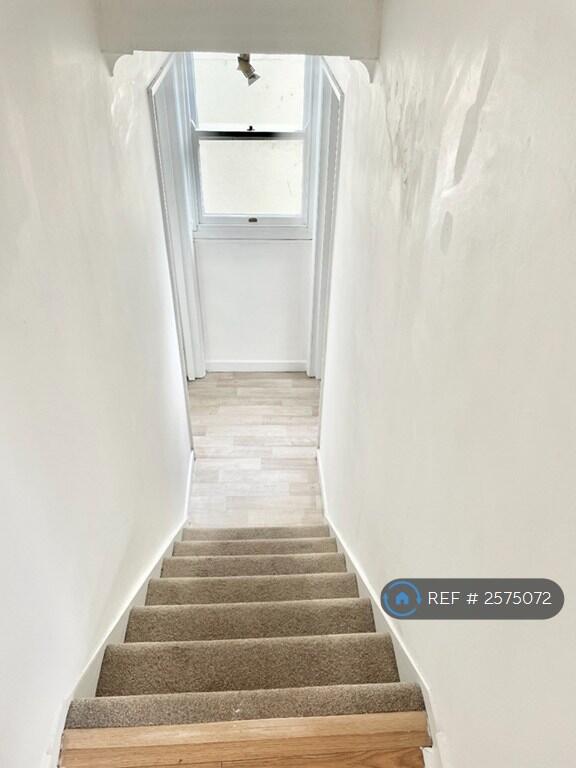 Stairs To Kitchen And Bathroom