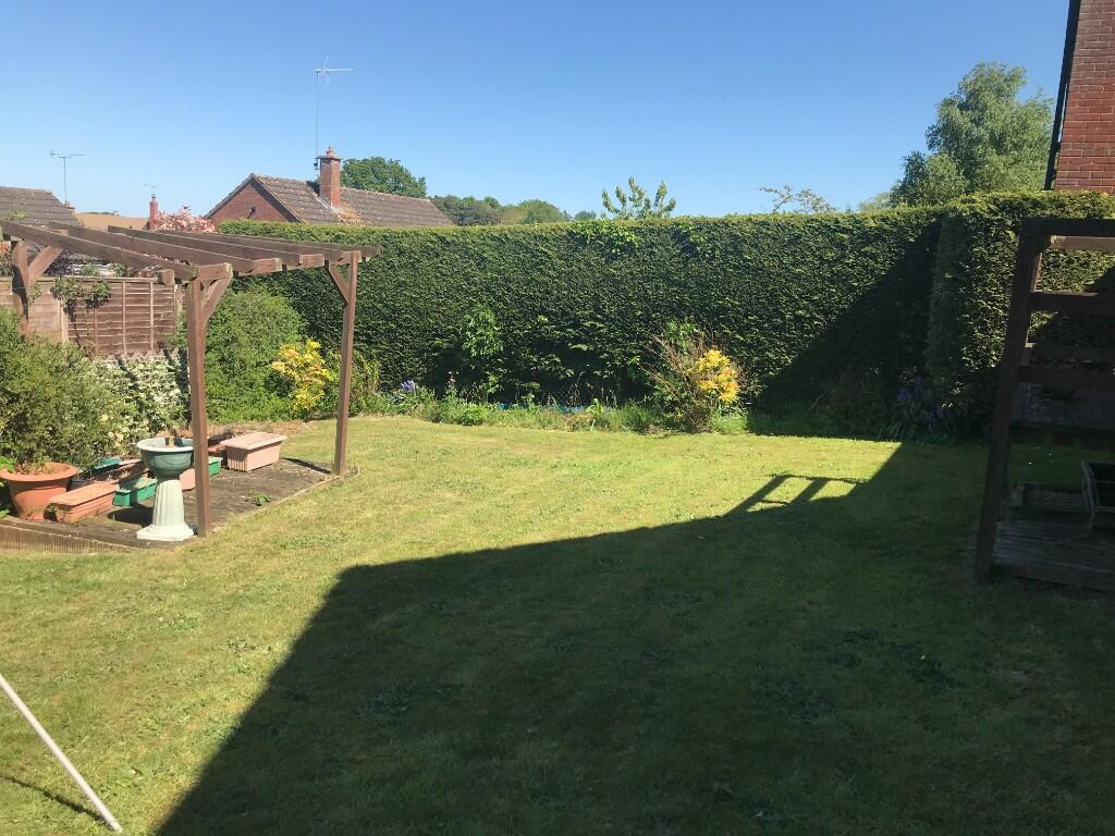 Rear garden