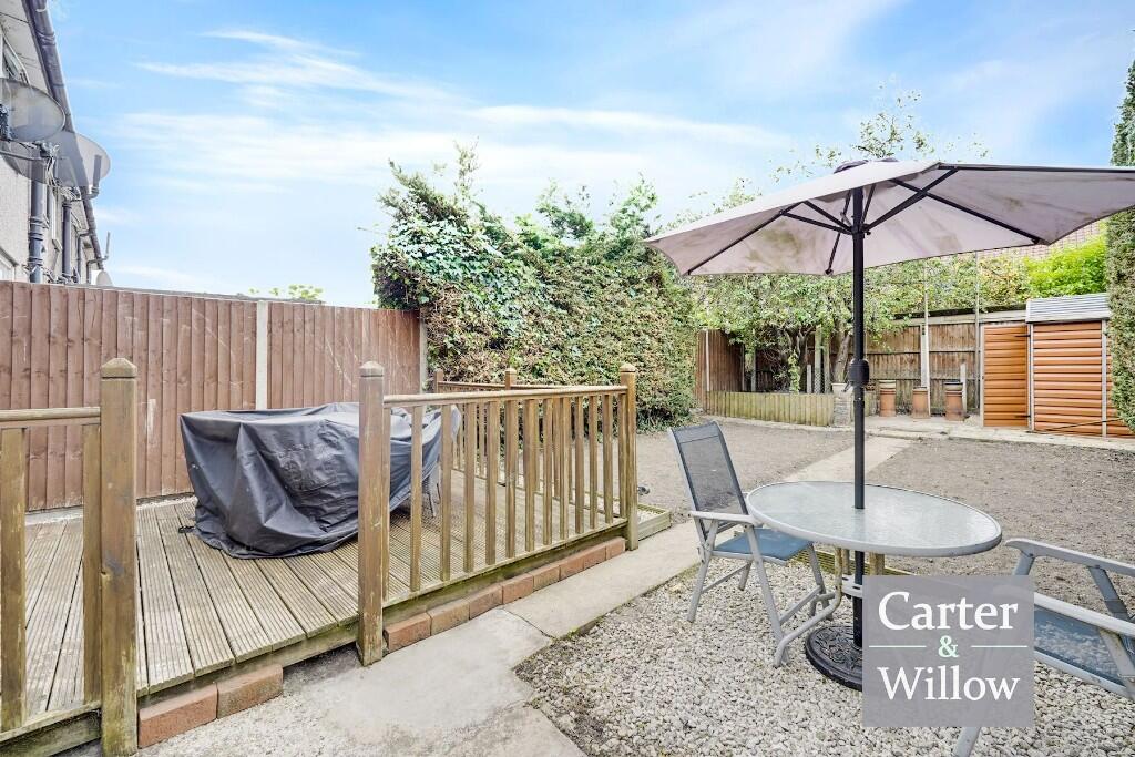 Private rear garden 