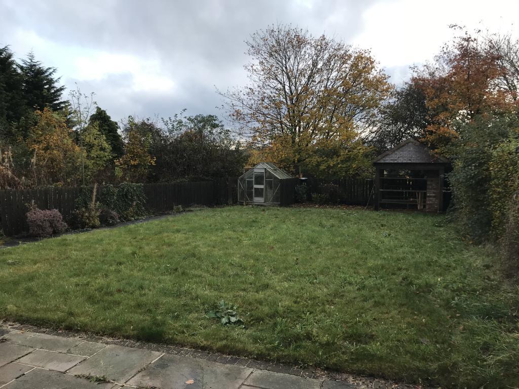 Garden and fire pit