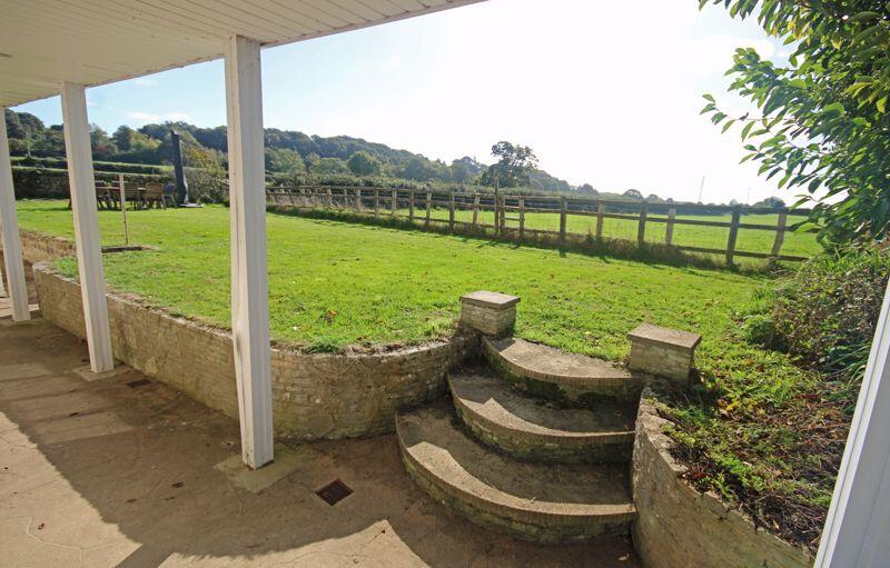 Veranda to garden