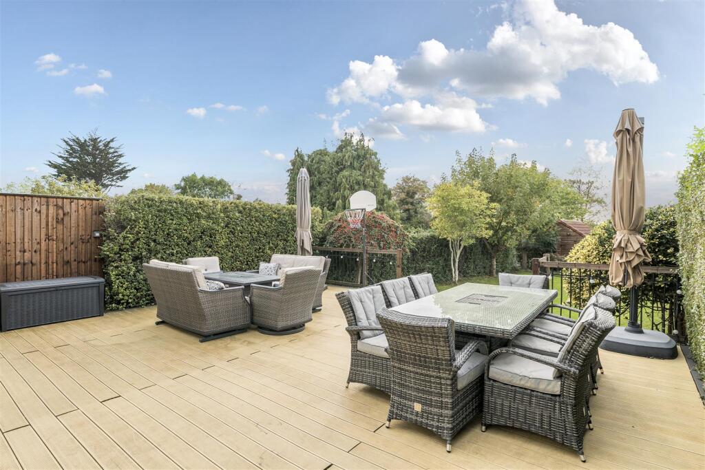 Decked Seating Area