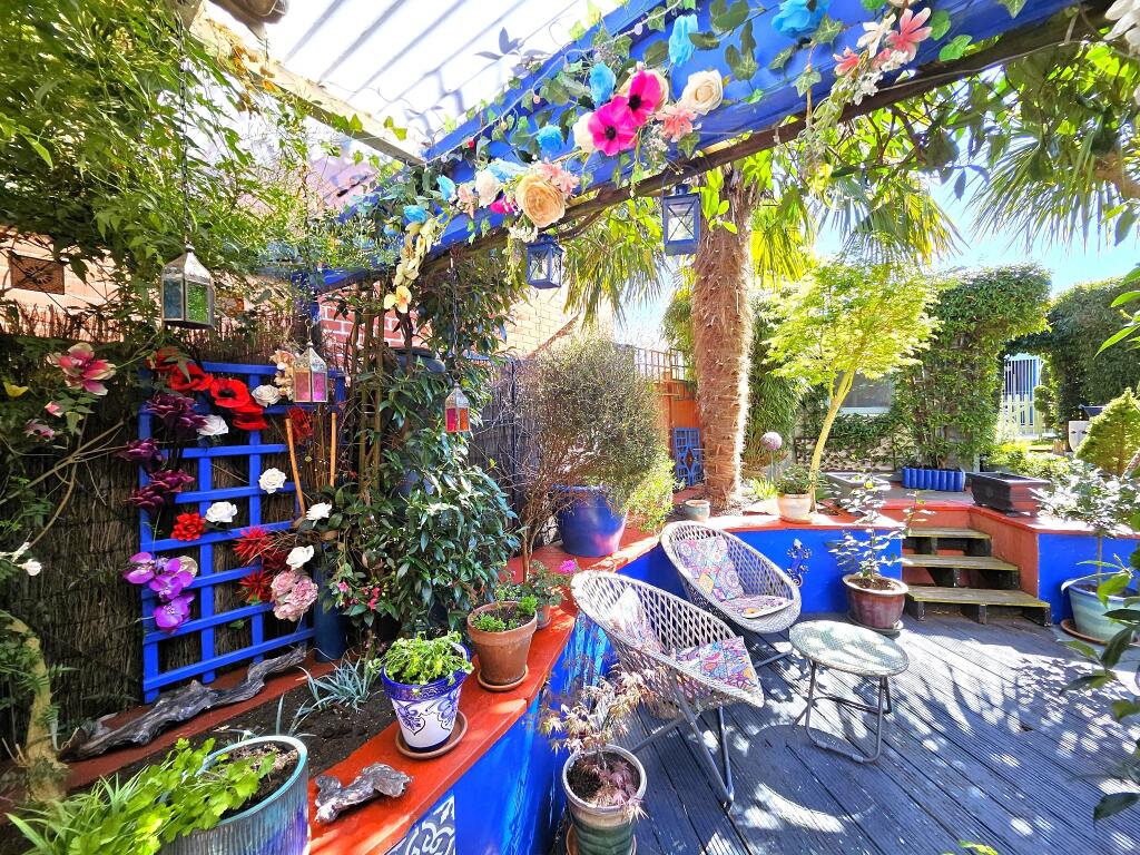 Rear garden