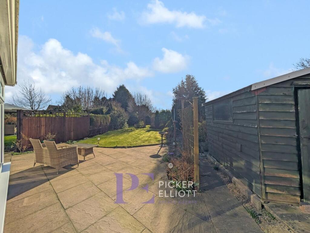 To the Rear of the Property