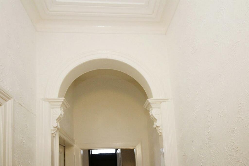 Entrance Arch &amp; Corbels