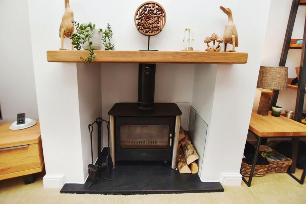 Modern woodburner