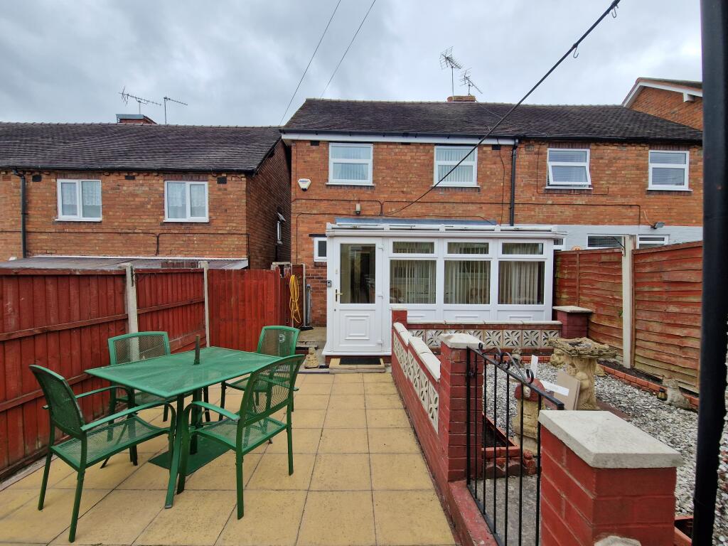 Rear of Property