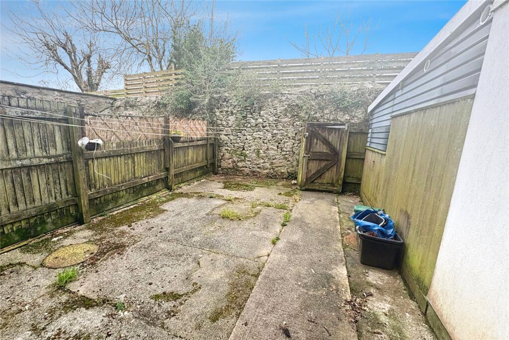 Rear Courtyard