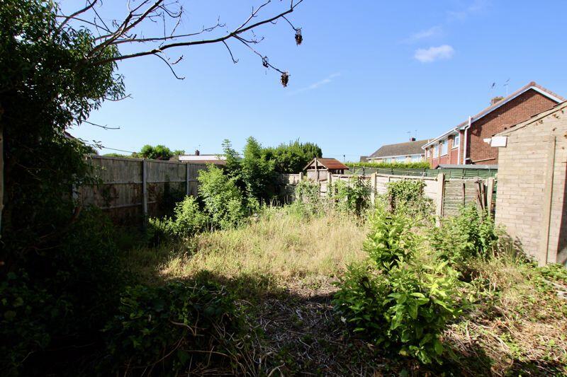 Rear garden