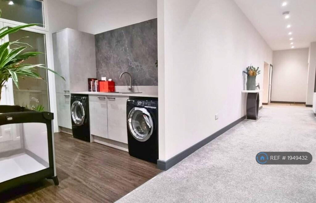 Laundry And Hallway.