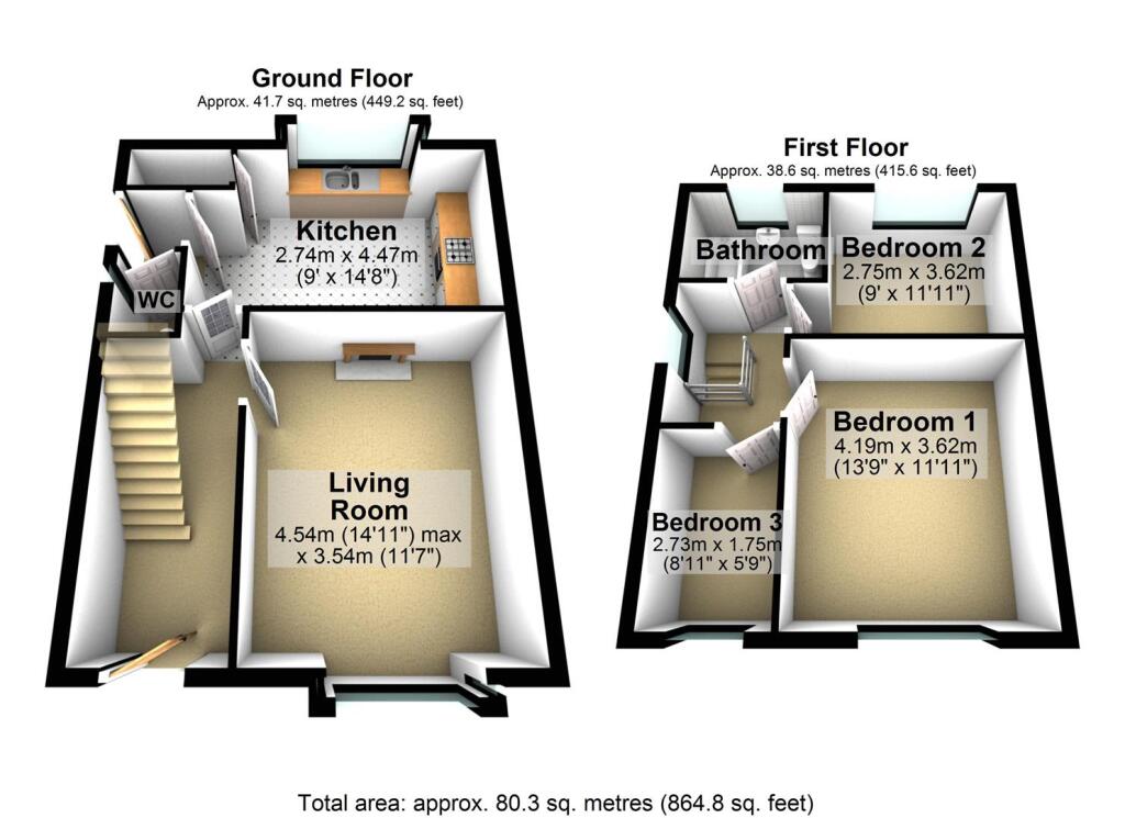 3D Floor Plan
