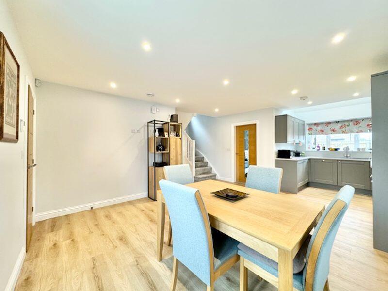 Dining living kitchen