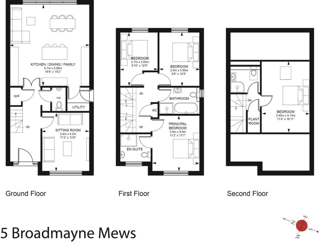 House No. 5 Floor Plan