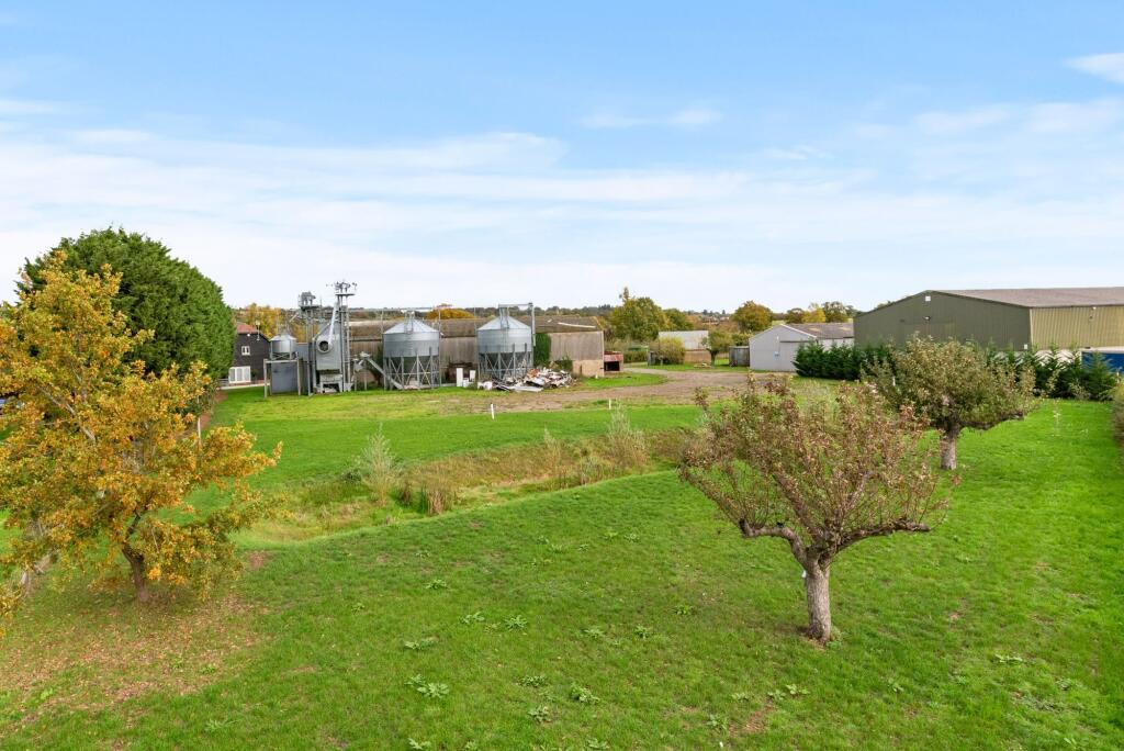 Rear Of The Site Looking Towards Grain Store