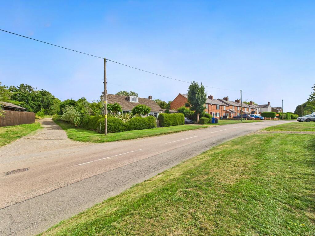 Access road to garden and outbuildings