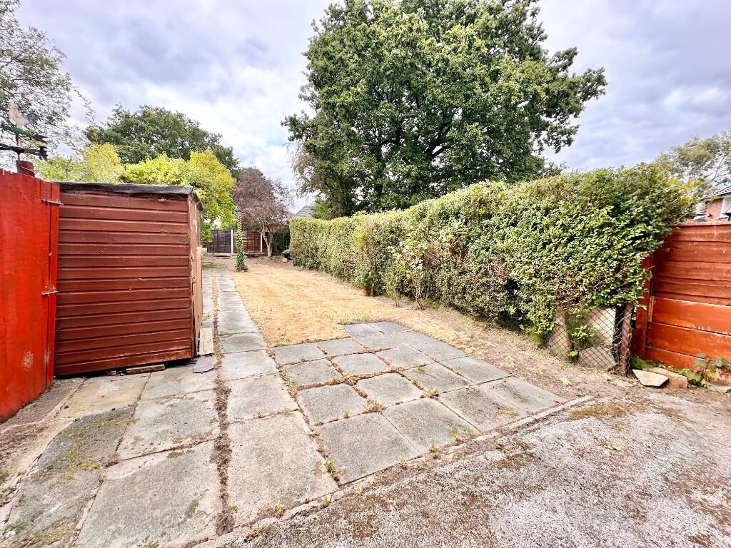 Rear garden