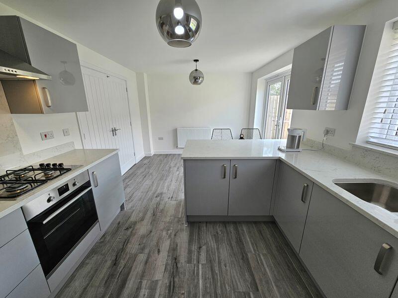 Kitchen into Dining Area