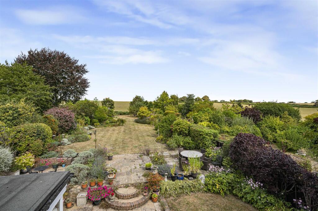 Rear View over Garden to Field