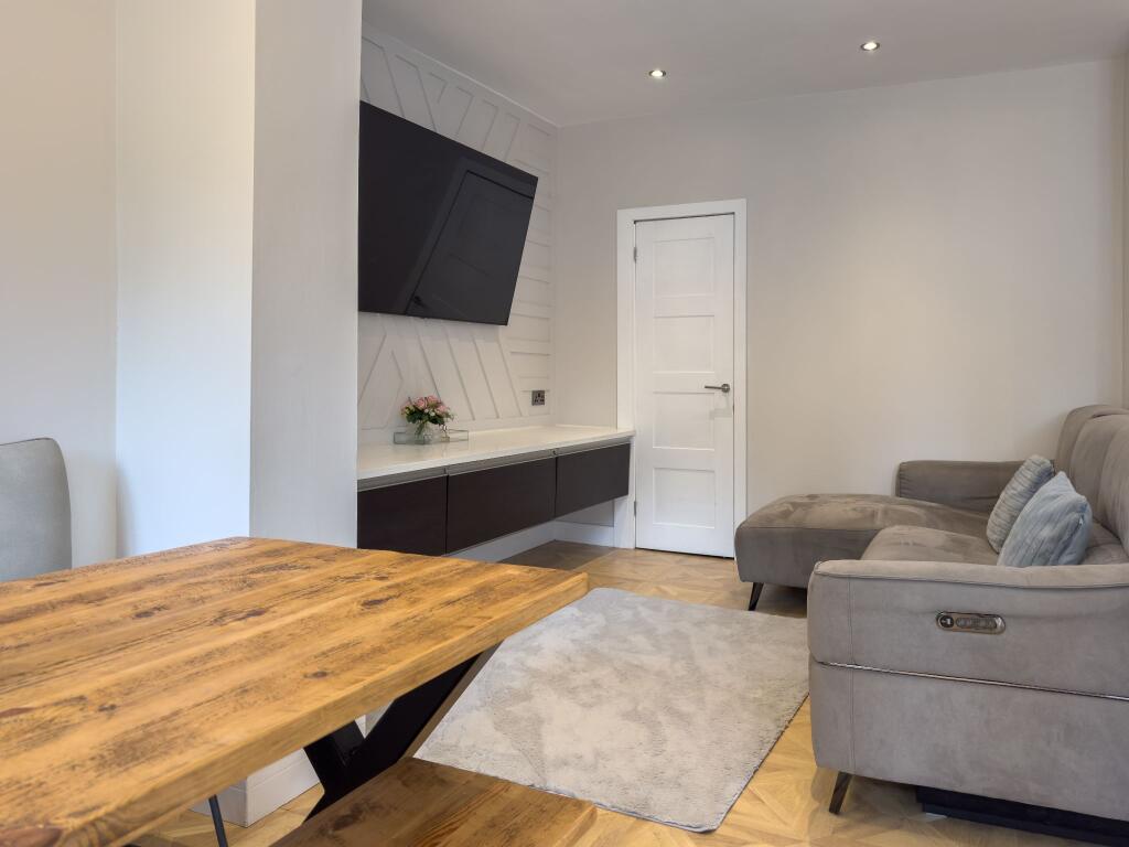 Dining area and sitting area