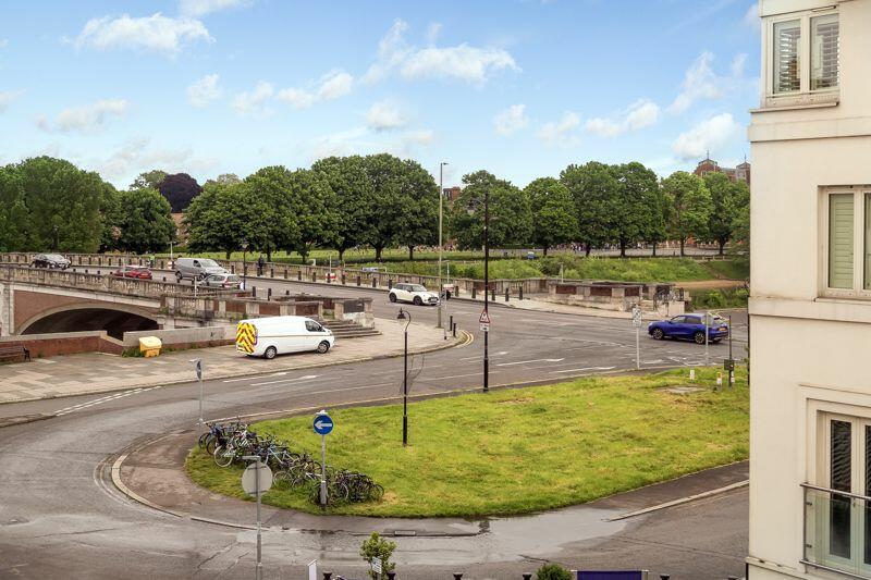 Views to Hampton Court Bridge and Ham...