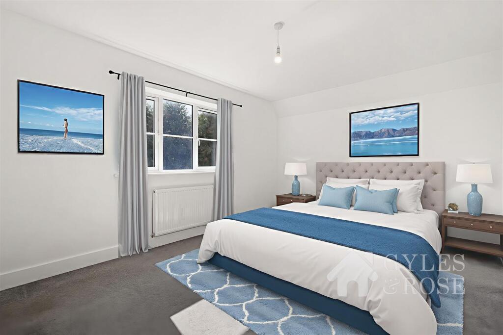 Bedroom Virtually Staged