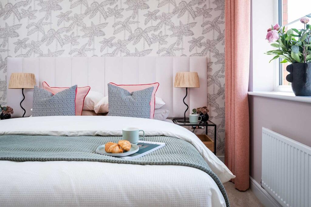 Make bold design choices in your bedroom