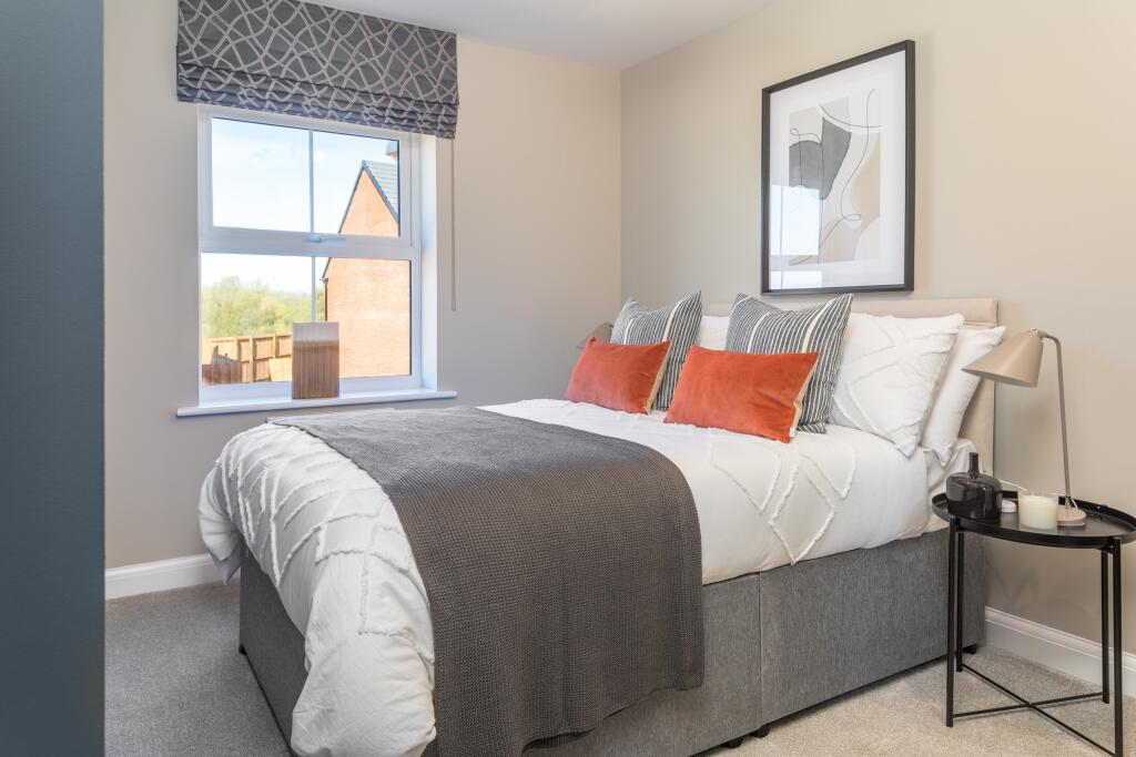 Bedroom in the Hanbury 4 bedroom home