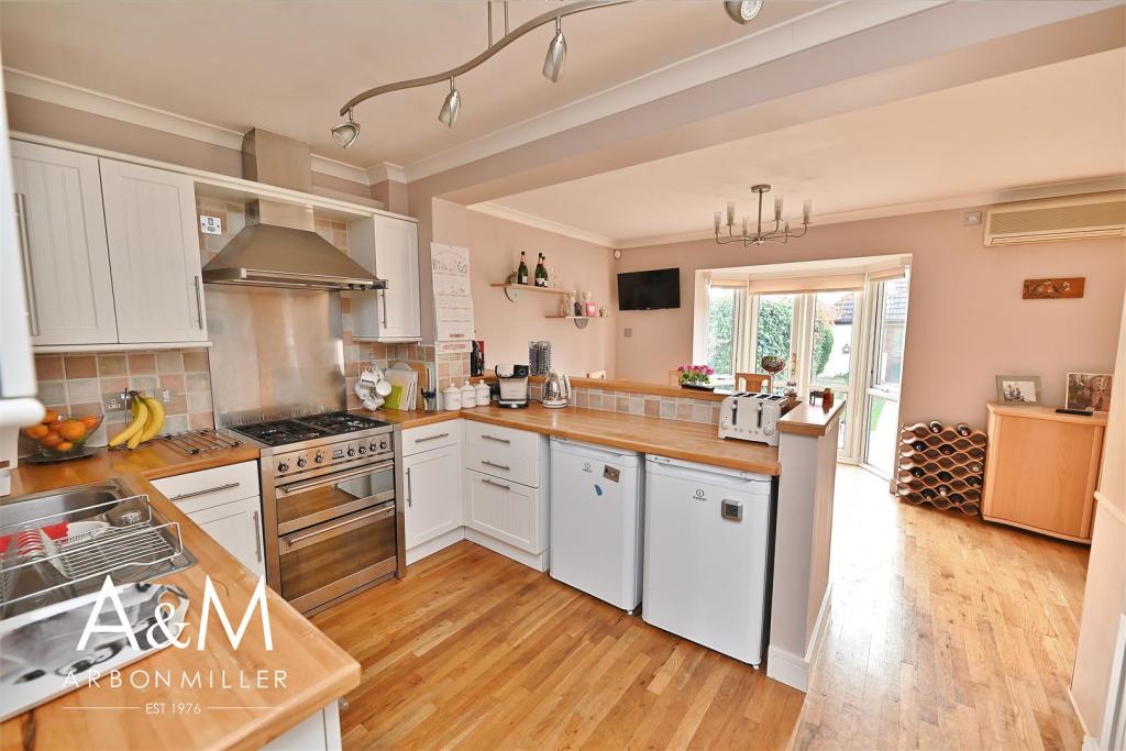 Extended kitchen