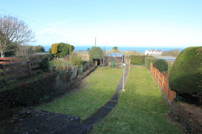 main garden and sea view