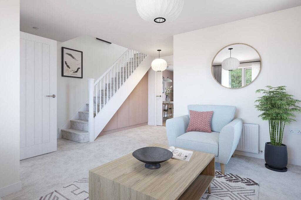 A welcoming entrance hallway with a simple layout, offering a smooth transition into the home