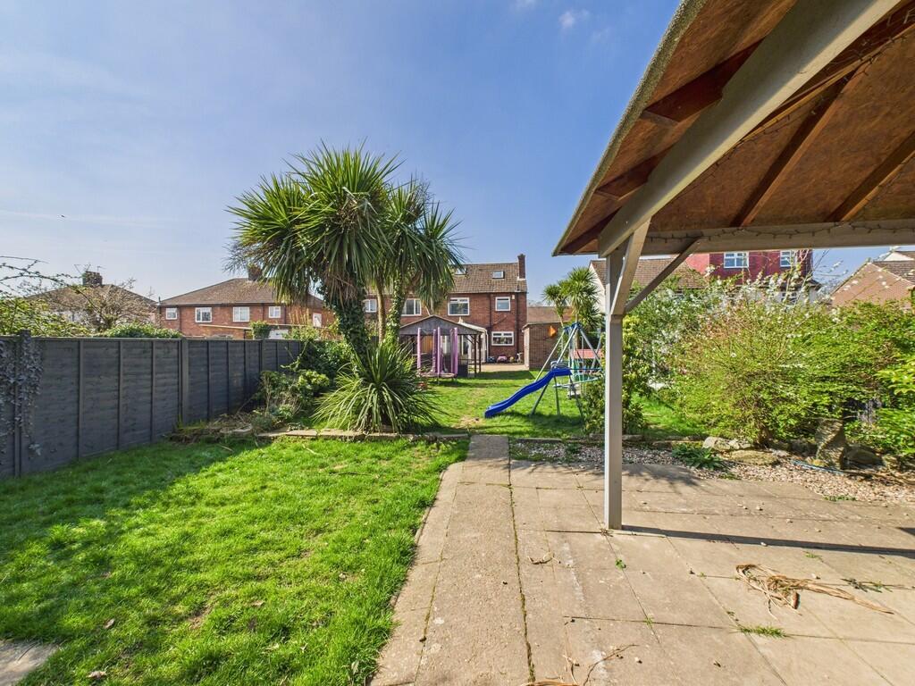 Rear garden