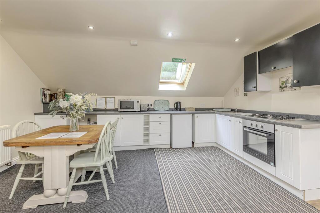 Open Plan Living Area and Kitchen