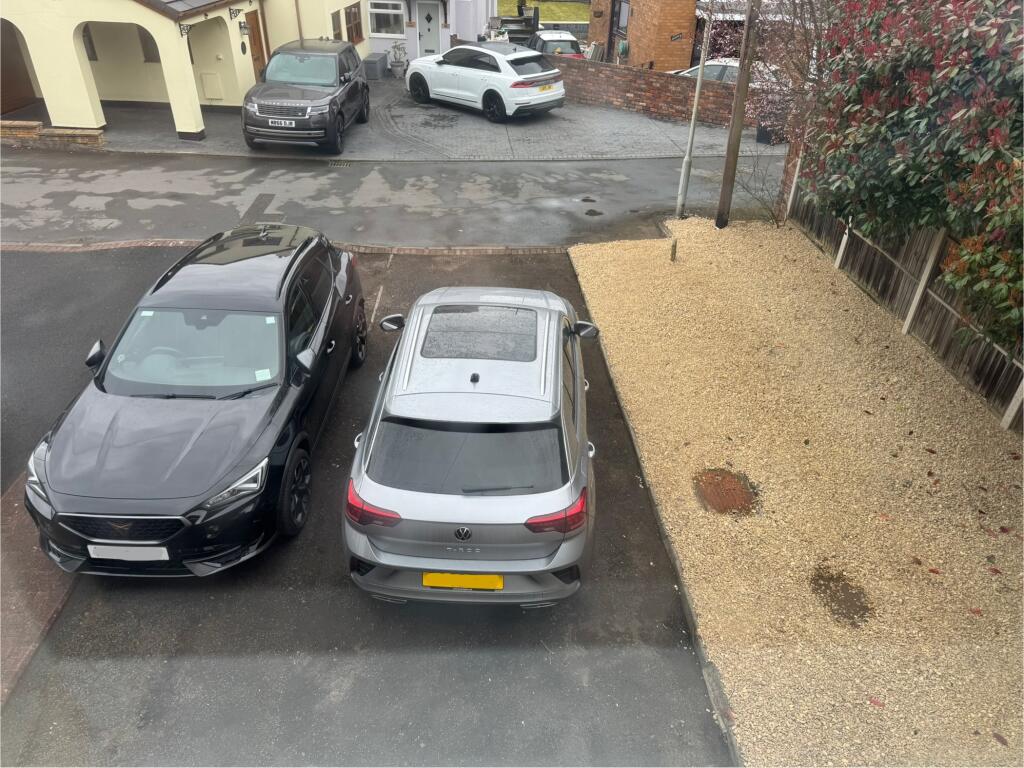 Front driveway