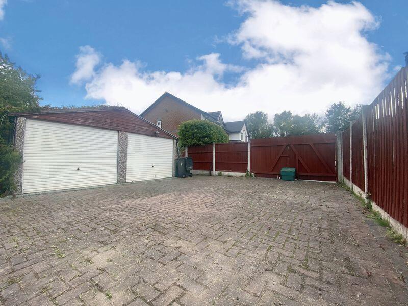 Driveway &amp; Double Garage