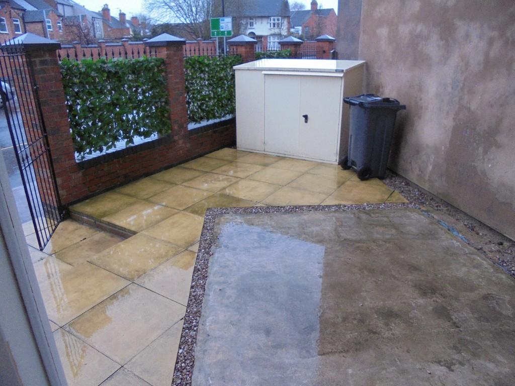 Enclosed yard
