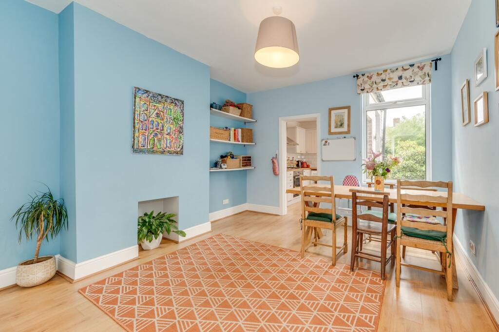 LIVING ROOM,  KITCHEN AND DINER