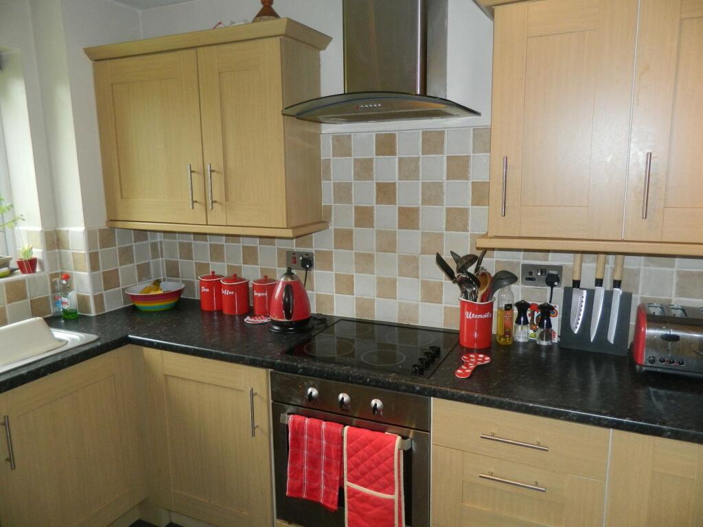 modern kitchen with appliances