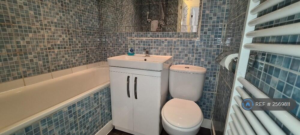 Bathroom With Bath And Shower