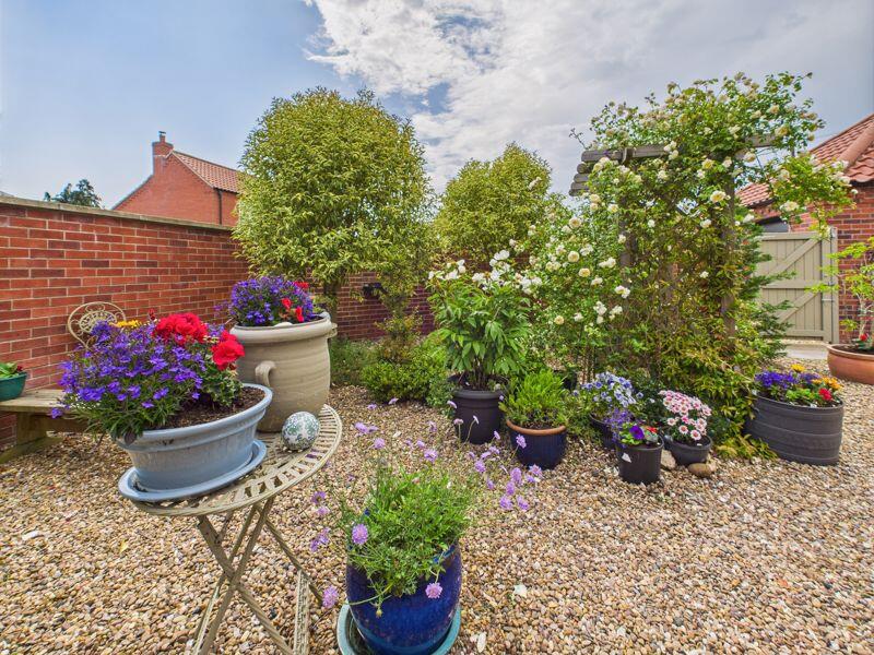Rear garden