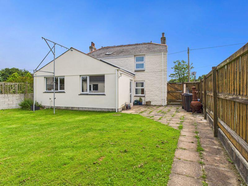 rear elevation and garden