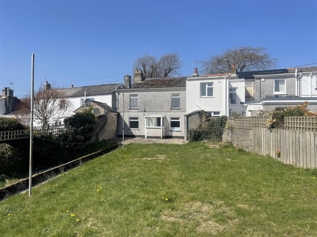 Rear of property and garden