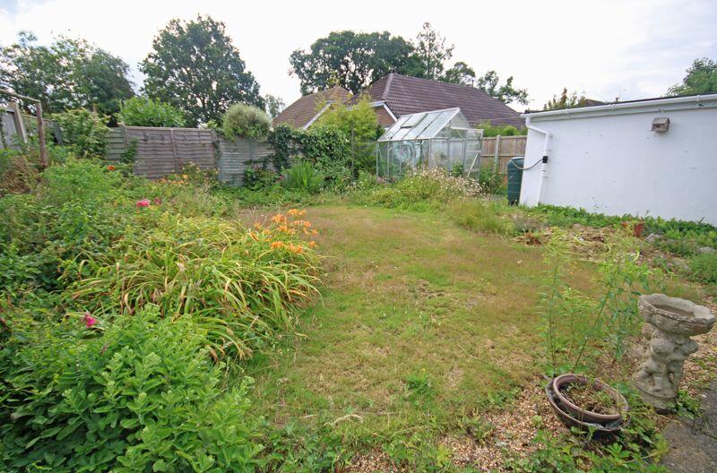 Established rear garden
