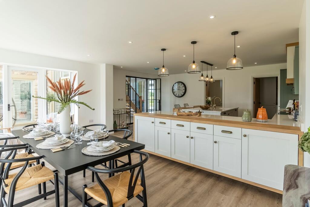 Kitchen/Diner at The Hayloft