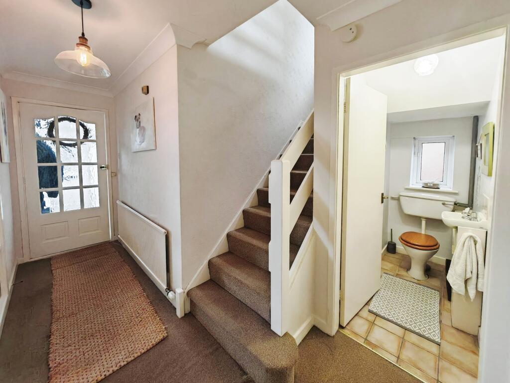 W.C., Hallway and Stairs
