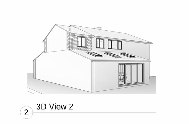 32 Olive Walk Rear Elevation