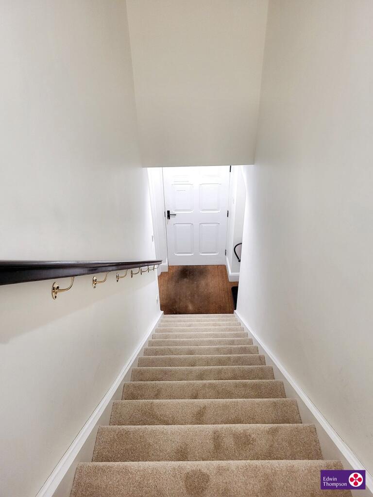 Stairs to property 