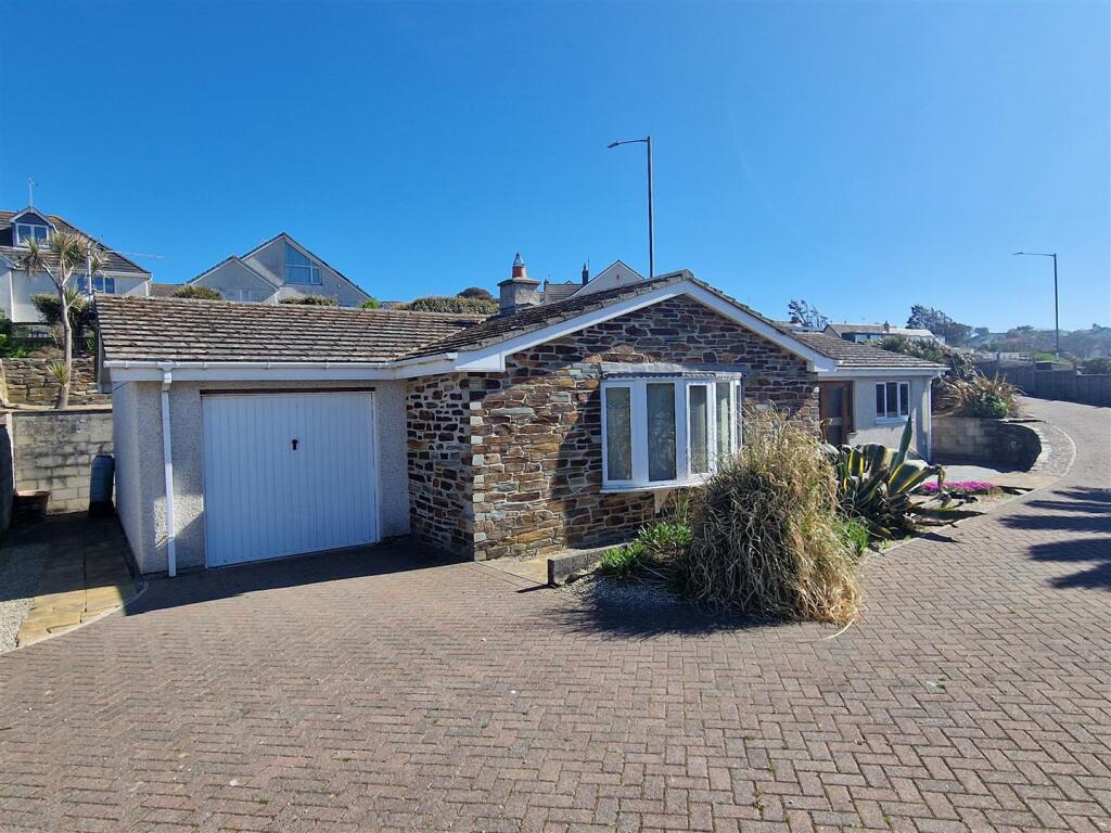 Front and Garage.