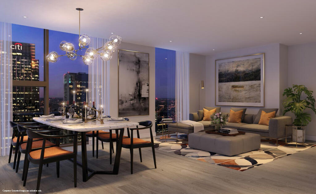 Harcourt Gardens, South Quay Plaza, Canary Wharf E14