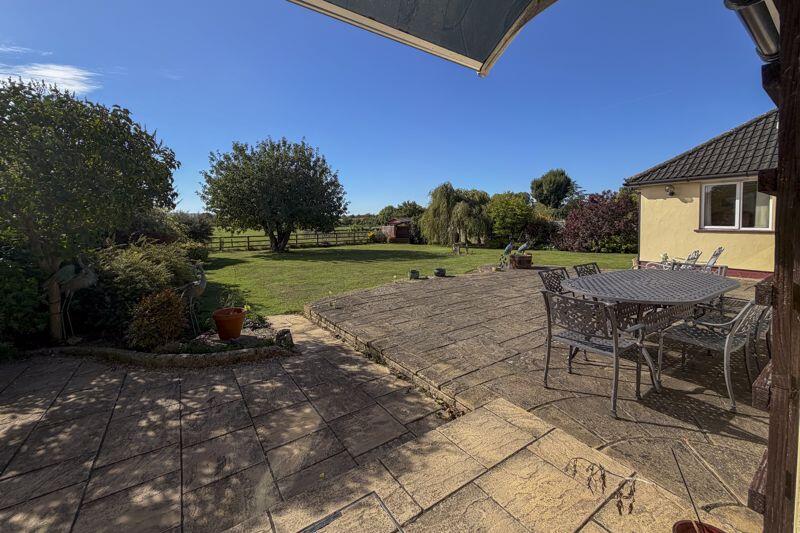 Rear terrace