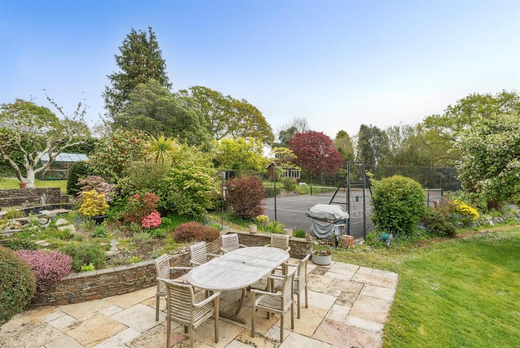 Patio towards Tennis Court